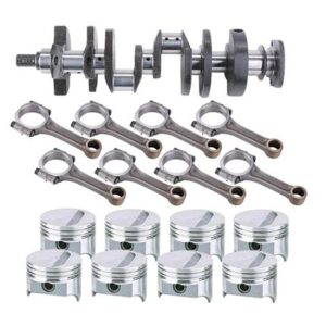Forged S/B Chevy Rotating Assembly, 421, .283 Dome, 400 Mains, 6 Rod