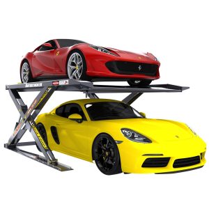 Autostacker A6W-OPT1-G Wide Parking Lift — 6K, 220V, Galvanized
