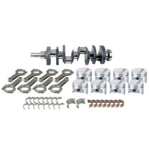 Forged Street SB Chevy 400 Rotating Assembly, 6 In I-Beam Rods