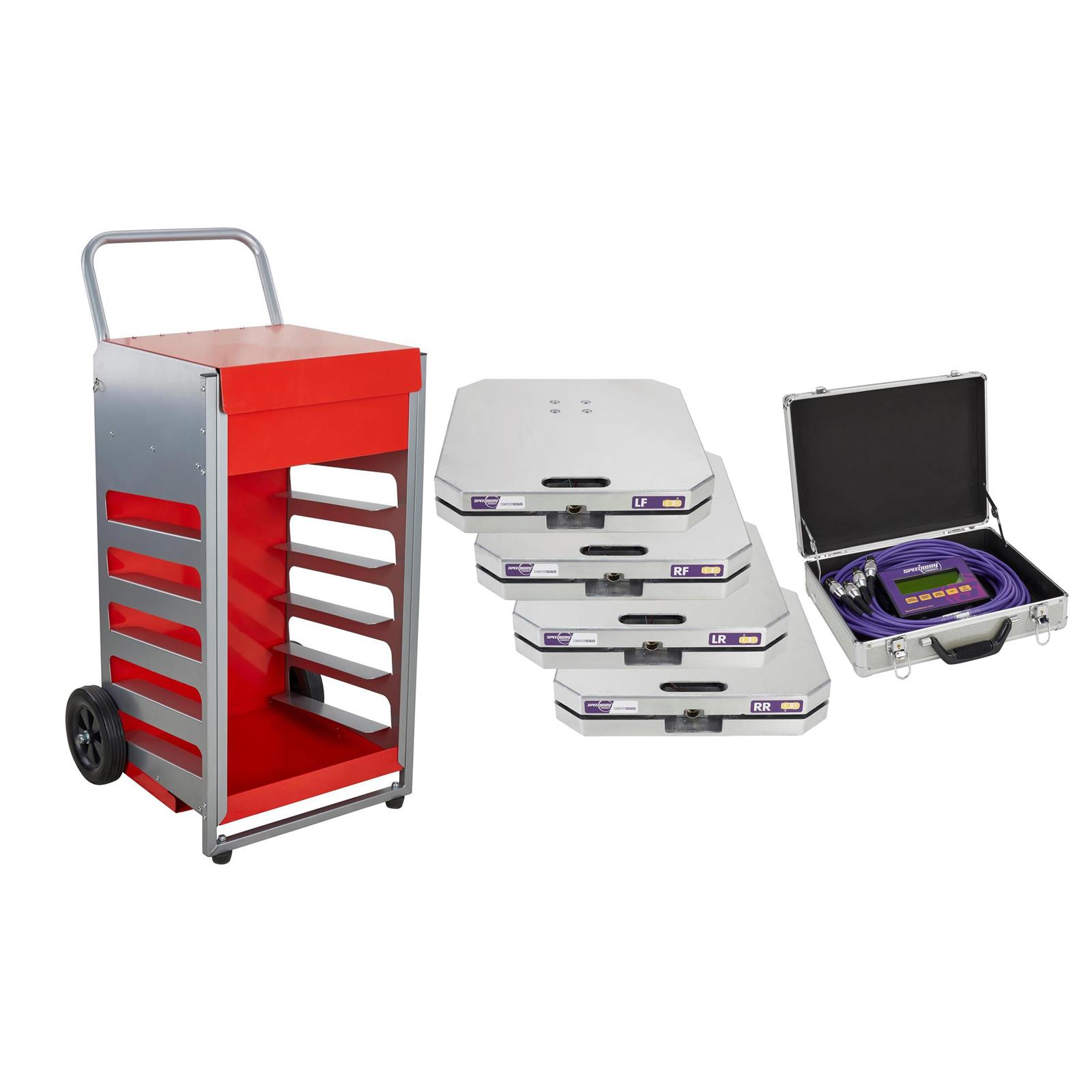Intercomp SW787 Wireless Scale Pad System 170154-PC w/ Cart