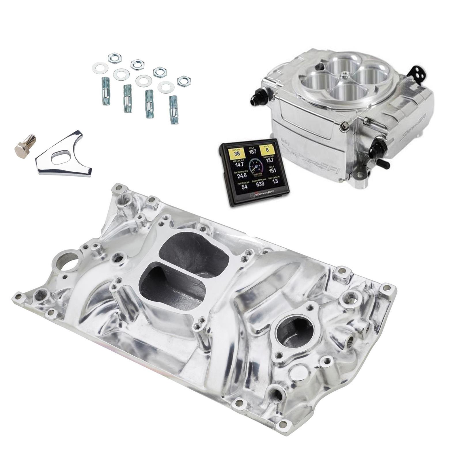 SBC Vortec Dual Plane Intake & Sniper 2 EFI Conversion Kit