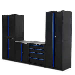 Montezuma BKMZPCABFF Premium 8 Pc. Storage Combo 1, 80x122x24 In