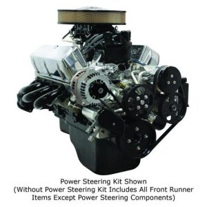Vintage Air 174024 Front Runner Drive System SBC Blk/chrome