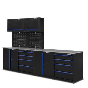 Montezuma BKMZSCAAA Standard 9 Pc. Storage Combo 1, 80×91.5×24 In