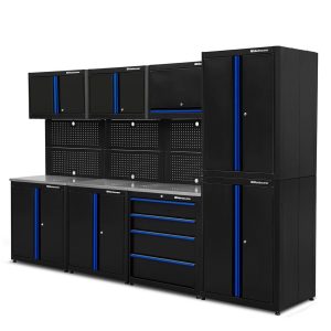 Montezuma BKMZSCAAG Standard 8 Pc. Storage Combo 2, 80×91.5×24 In