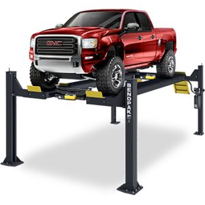 BendPak 5175578 HD-9SW-E Extra Wide Four-Post Lift, 9,000 Lb.