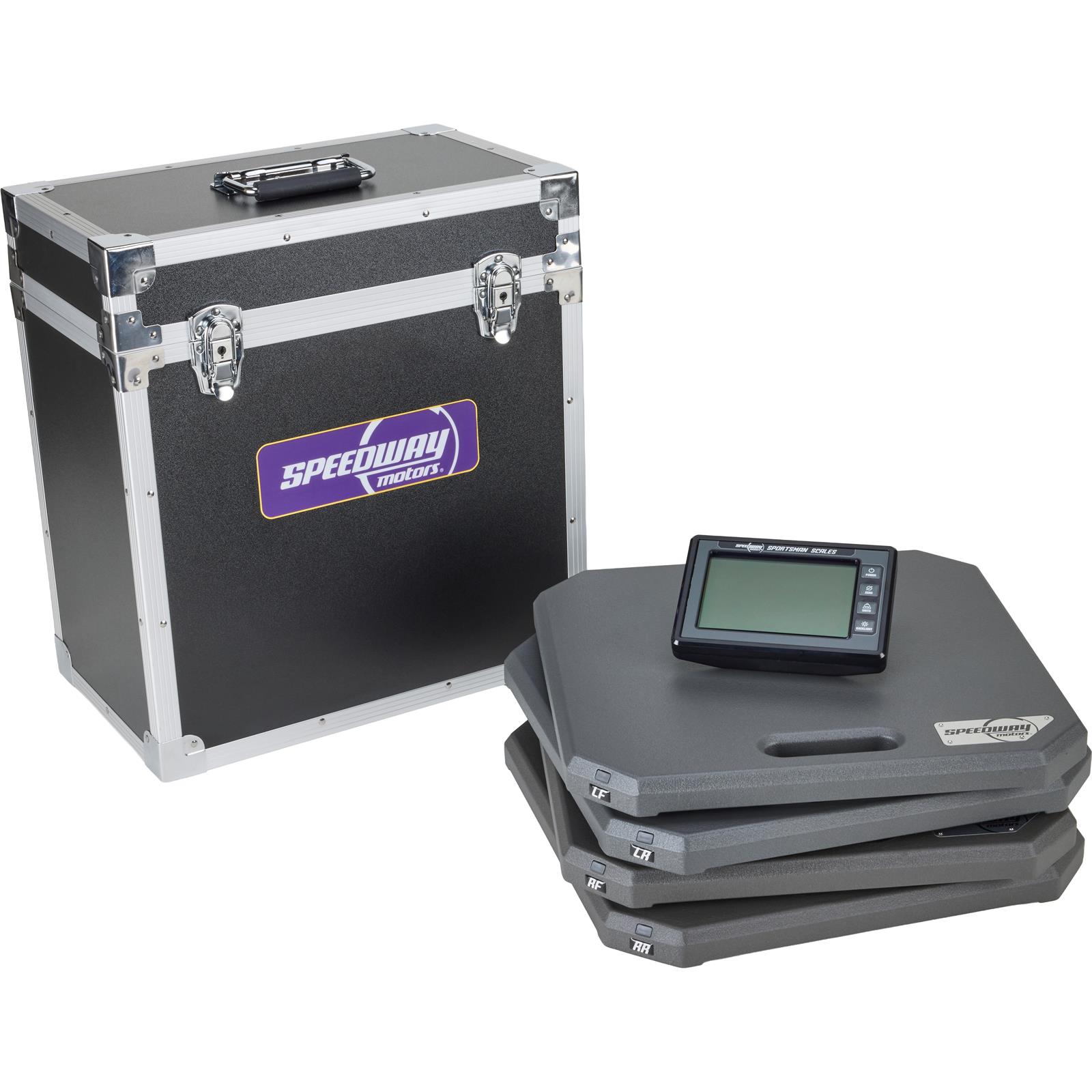 Sportsman Wireless Race Car Scales w/ Storage Case, 7000lb