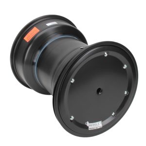 Weld 735B-517B55-6 15x17" Wheel, 5" Offset, Black